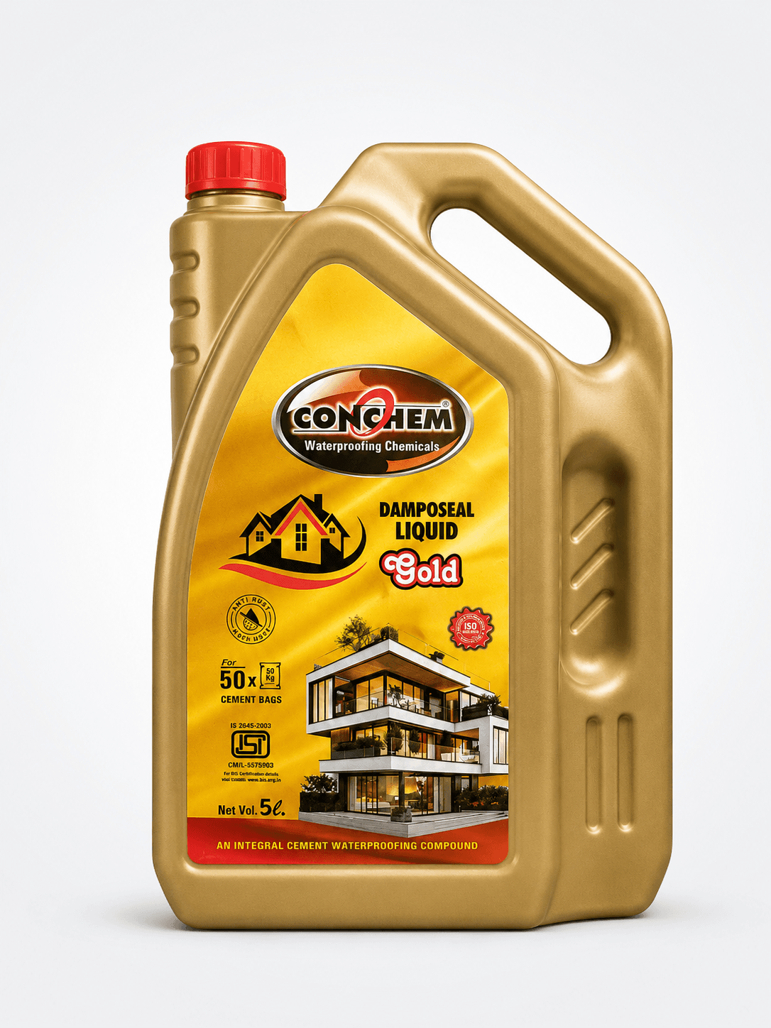 Damposeal Liquid Gold Premium Waterproofing
