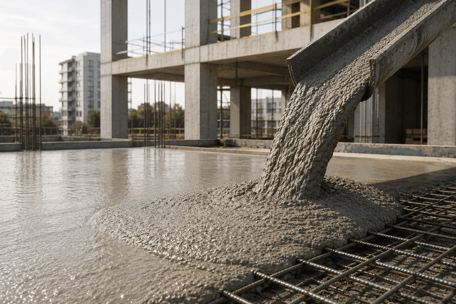 Concrete admixtures application