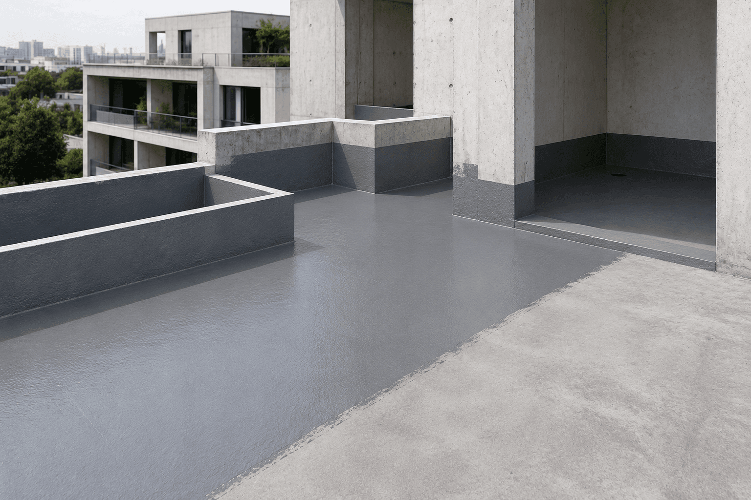 Waterproofing application