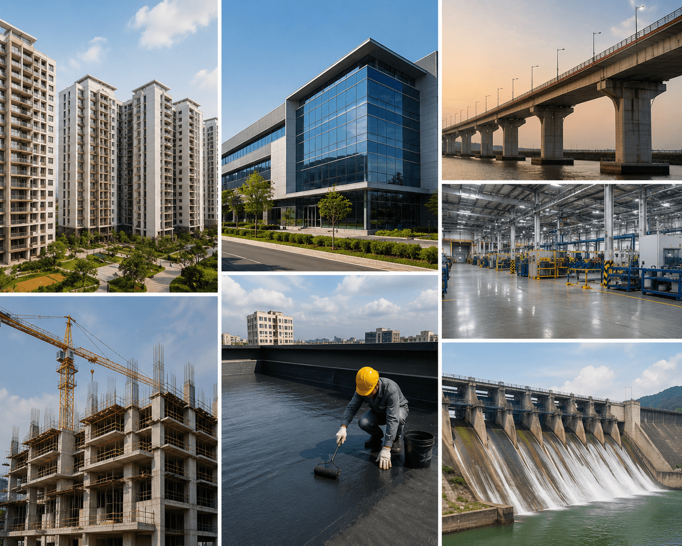 Conchem Construction Chemicals Across Industries